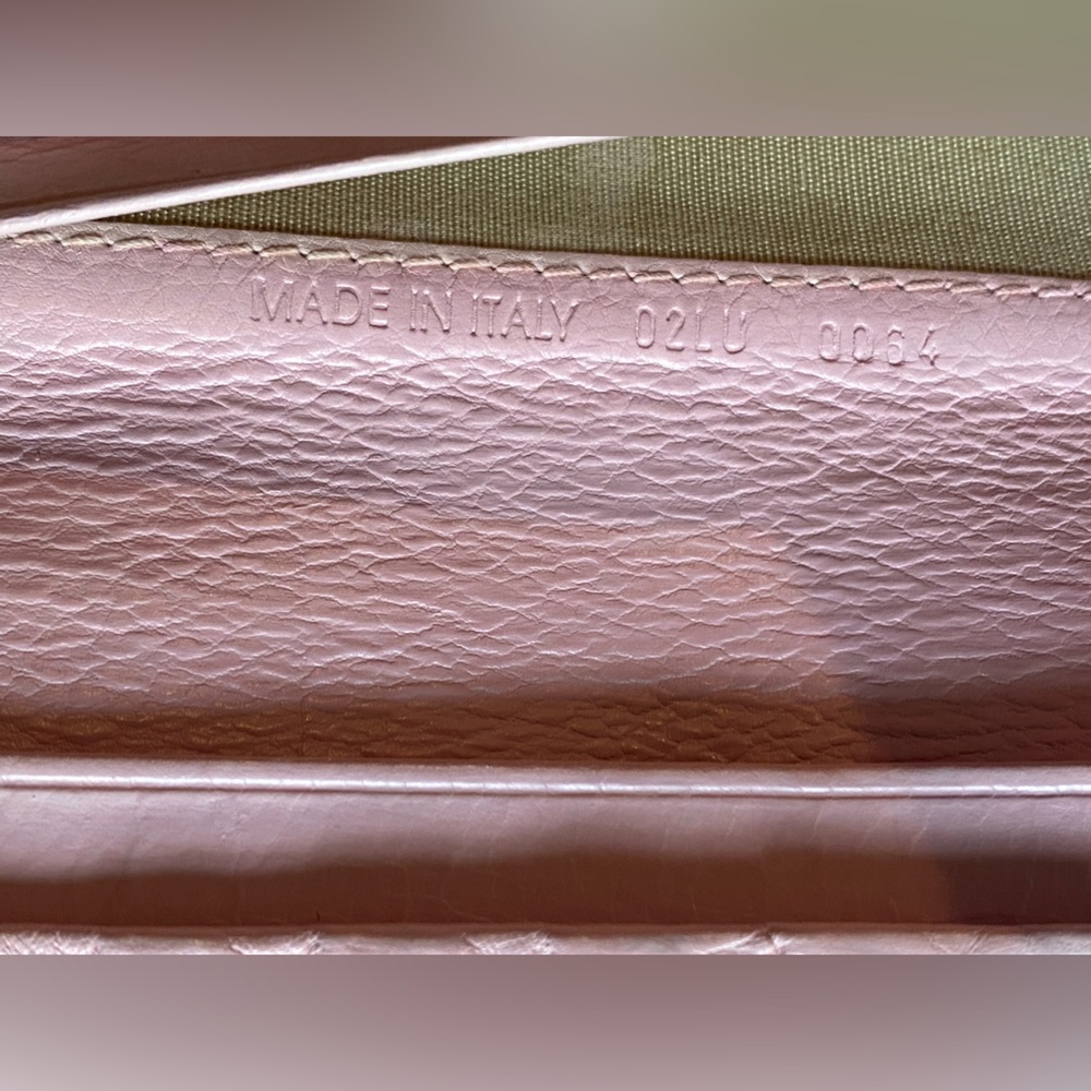 Dior Lady Dior pink Wallet - Picture 6 of 10